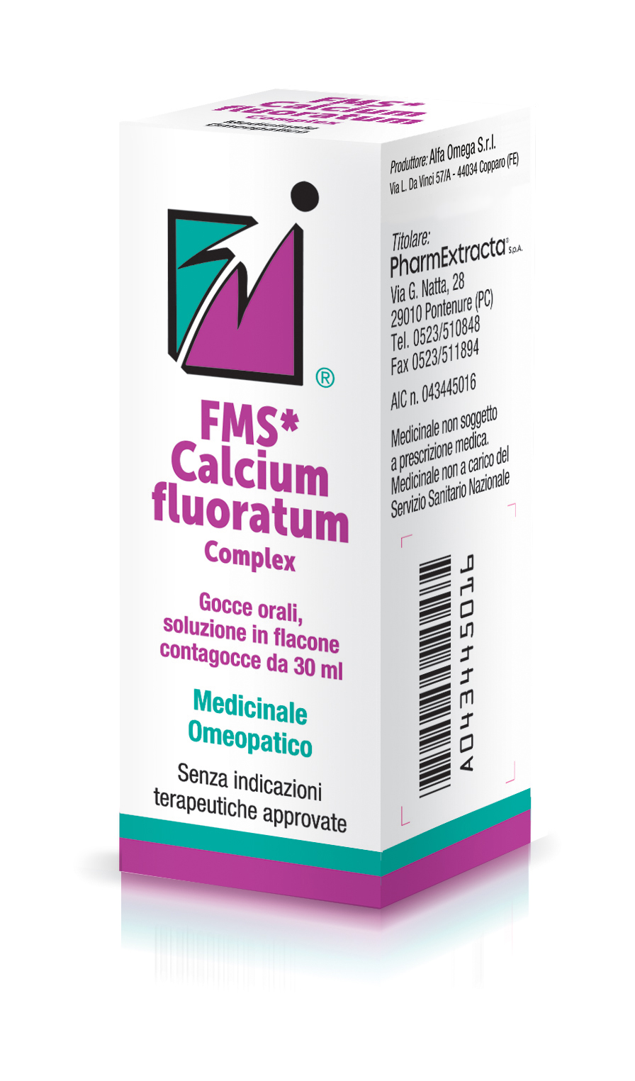 FMS CALCIUM FLUORATUM COMPLEX*orale gtt 30 ml