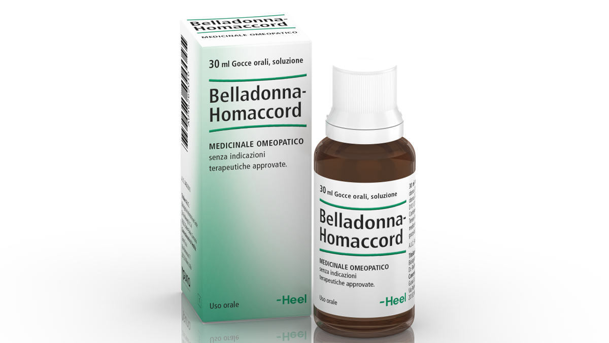 BELLADONNA HOMACCORD*gocce orali 30 ml flacone contagocce