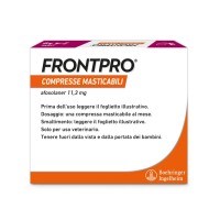 FRONTPRO 3 compresse masticabili 11,3 mg per cani da 2 a 4 kg