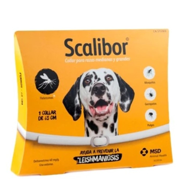 SCALIBOR protector band collare antiparassitario 65 cm 