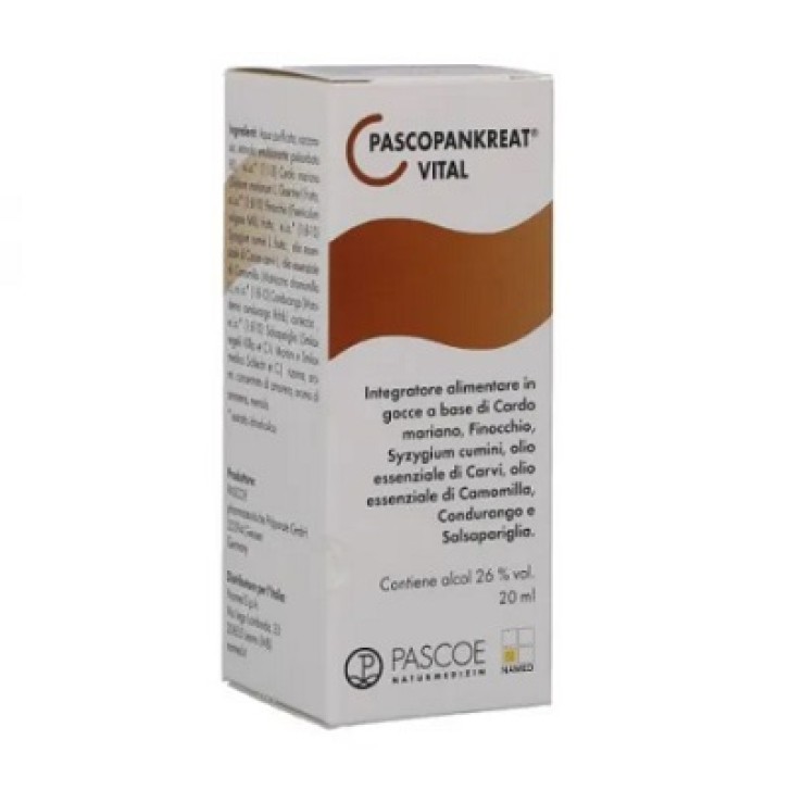 Named PASCOPANKREAT VITAL gocce integratore alimentare 20 ml