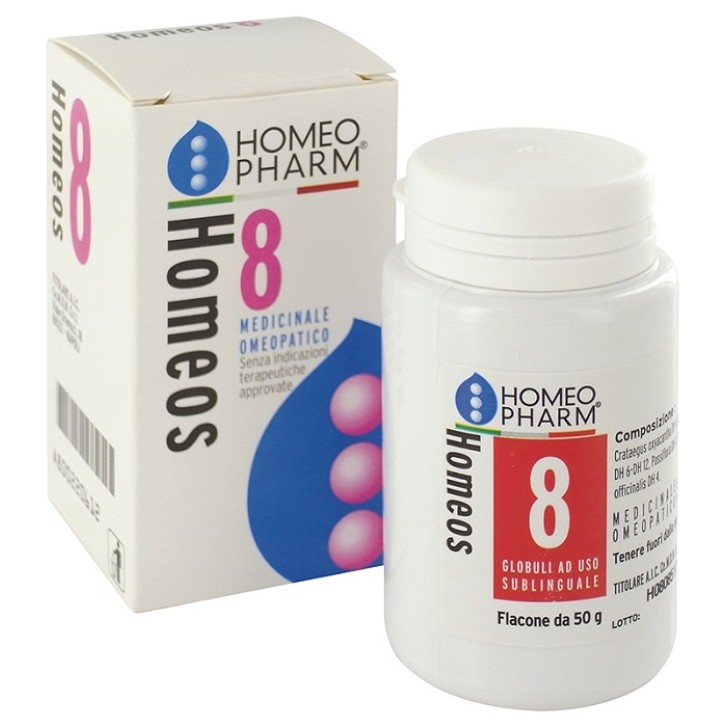 Homeos 8 Prodotto Omeopatico per gli stati d'ansia 50 gr