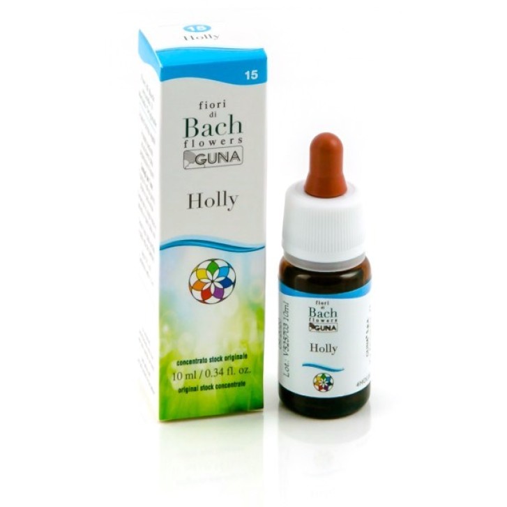 Guna Fiori  di Bach HOLLY prodotto omeopatico gocce 10 ml