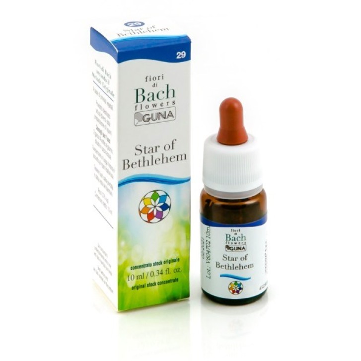 Star of Bethlehem risoluzione in gocce fiori di Bach  Flacone da 10 Ml