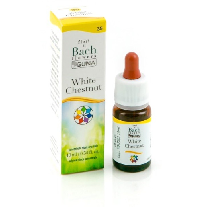 Guna Fiori di Bach White Chestnut prodotto omeopatico gocce 10 ml