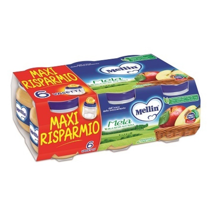 Mellin Omogeneizzato di mela 6x100  gr