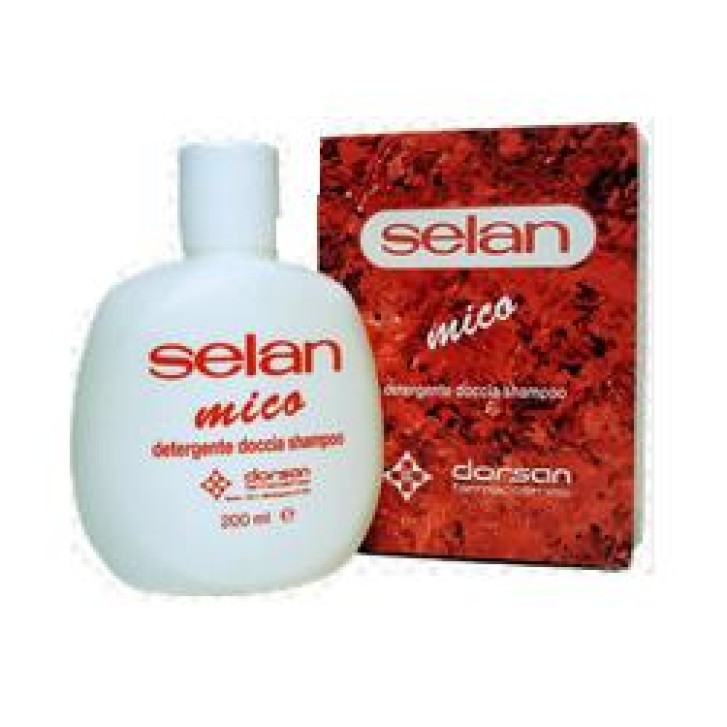 Selan Mico detergente doccia shampoo antimicotico 200 ml