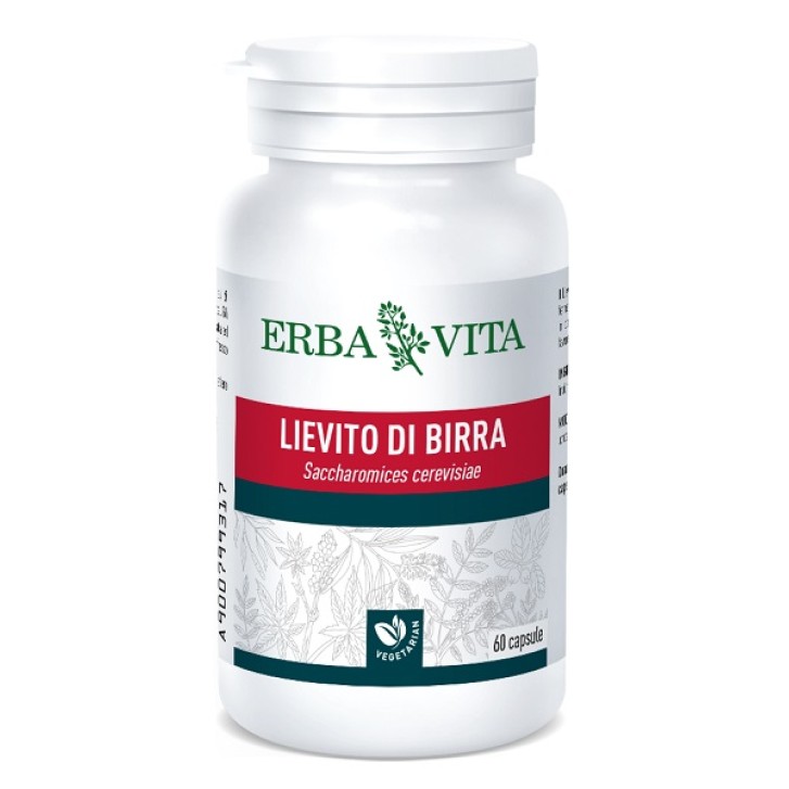 Erba Vita Lievito Di Birra Integratore Pelle Capelli Unghie 60 Capsule