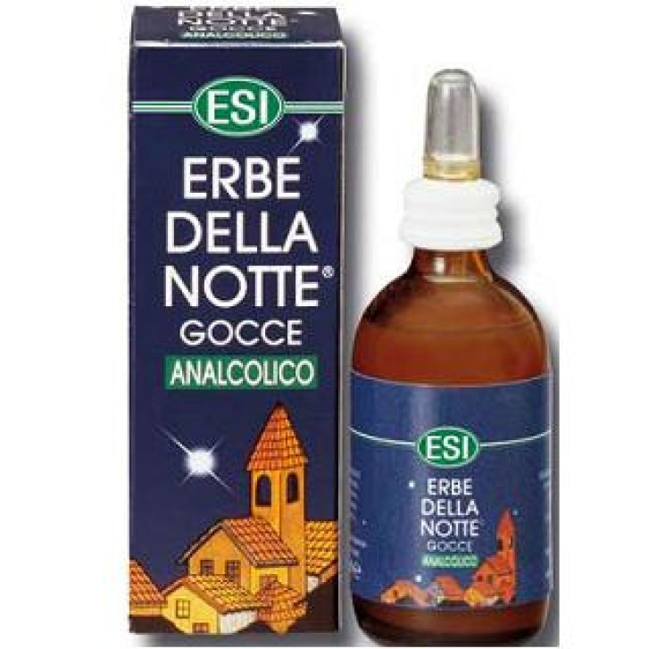 Esi Melatonina Pura Gocce Erbe della Notte Integratore melatonina per il Sonno 50 ml