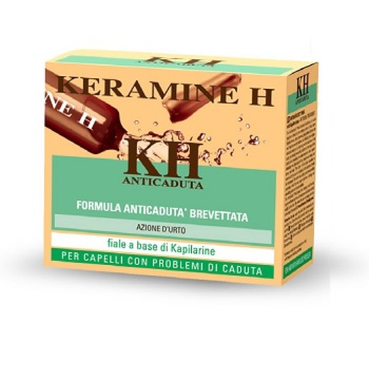 Keramine H anticaduta capelli 12 fiale da 6 ml