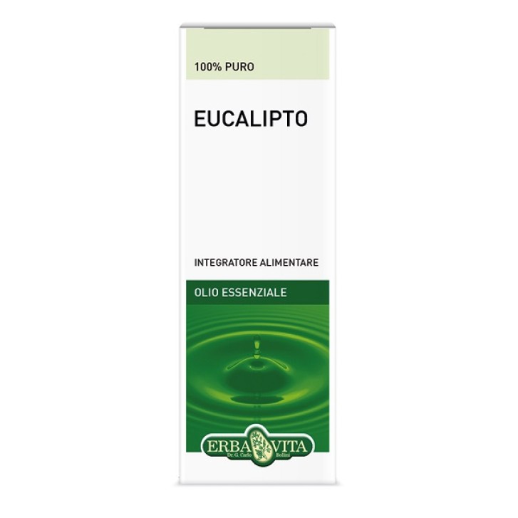 Erba Vita Olio Essenziale Eucalipto Integratore Balsamico Gola 10 Ml