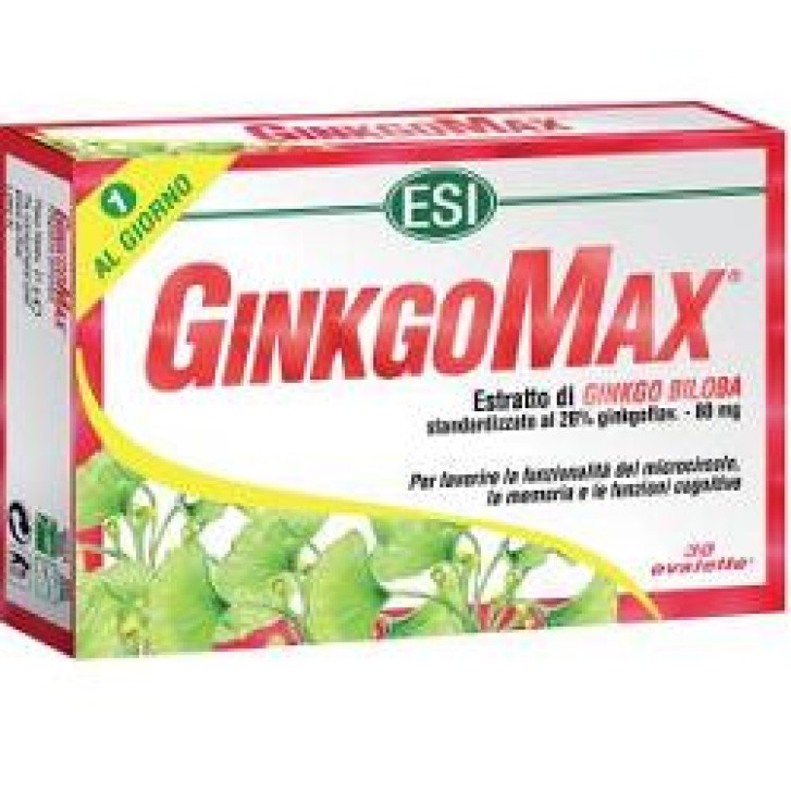 Esi GINKGOMAX integratore per le funzioni cerebrali 30 ovalette