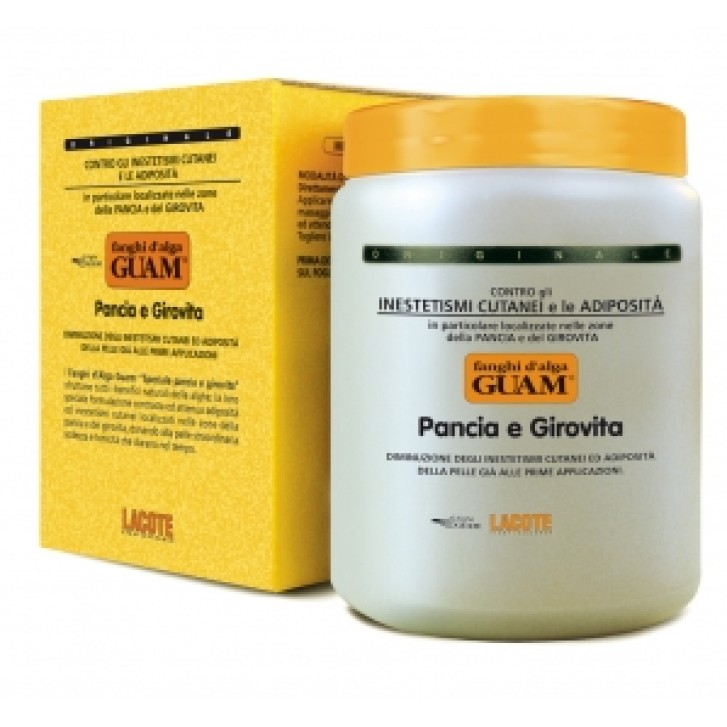 Fanghi dAlga Guam Pancia e Girovita Crema Anticellulite Vaso da 500g