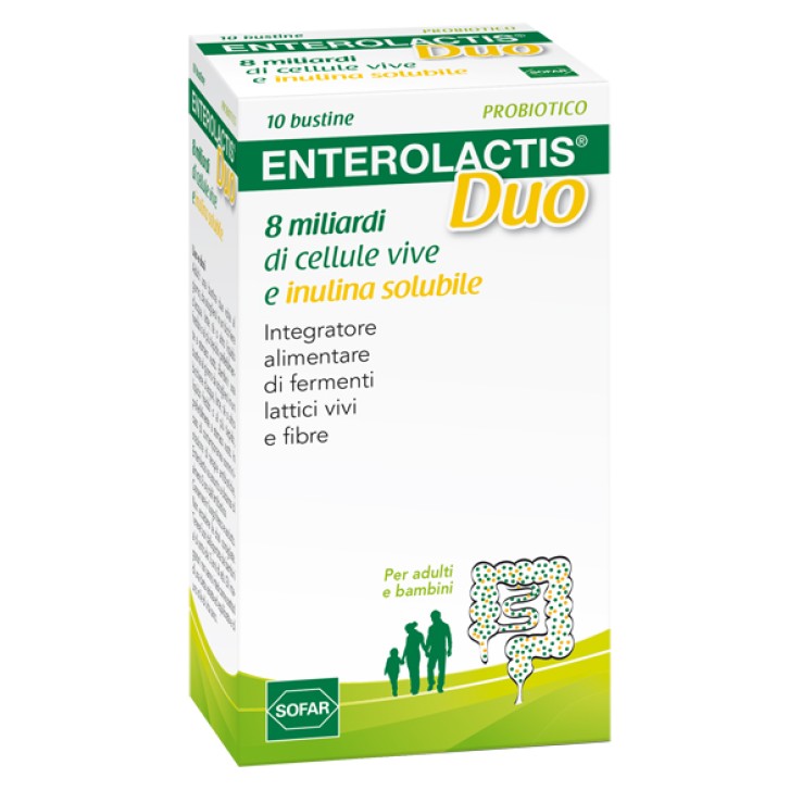 Enterolactis Duo fermenti lattici 10 bustine