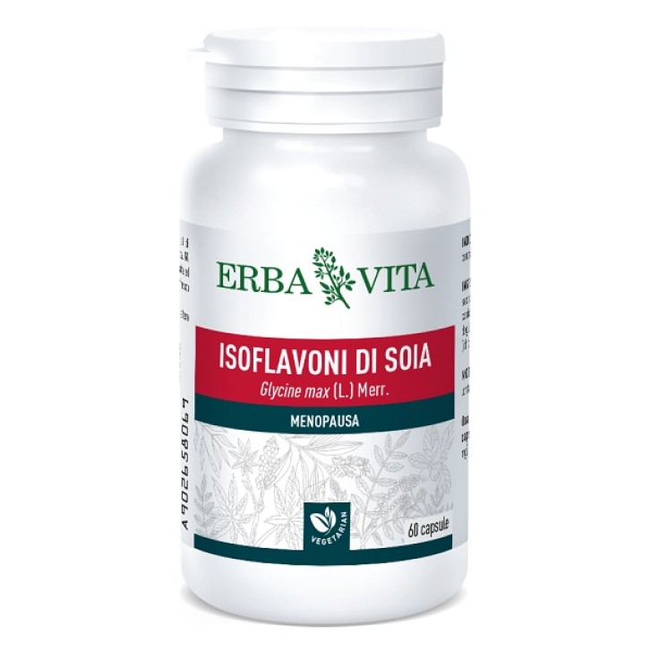 Erba Vita Isoflavoni Di Soia Integratore Menopausa 60 Capsule