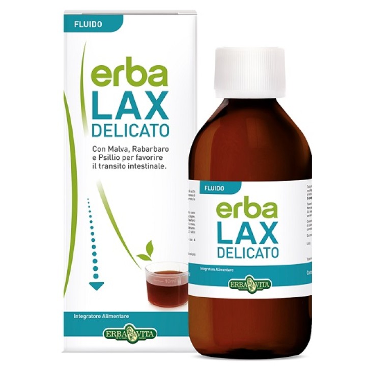 Erba Vita Erbalax Delicato Fluido Integratore Intestinale 200 ml