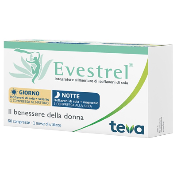 Evestrel Giorno e Notte Integratore per la menopausa 60 Compresse