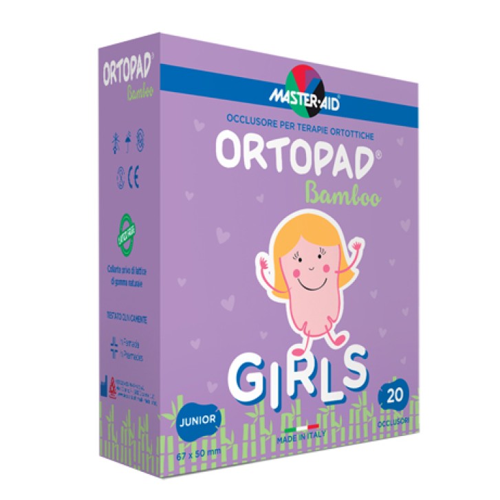 Master-aid Ortopad Girls Occlusore per ortottica junior 20 pezzi