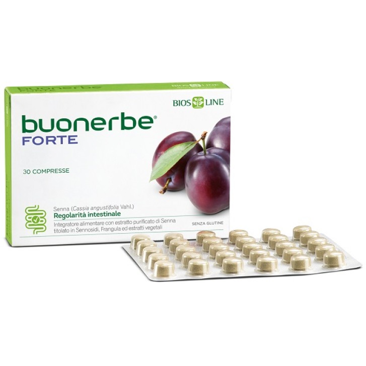 Buonerbe Forte Integratore per il transito intestinale 30 compresse