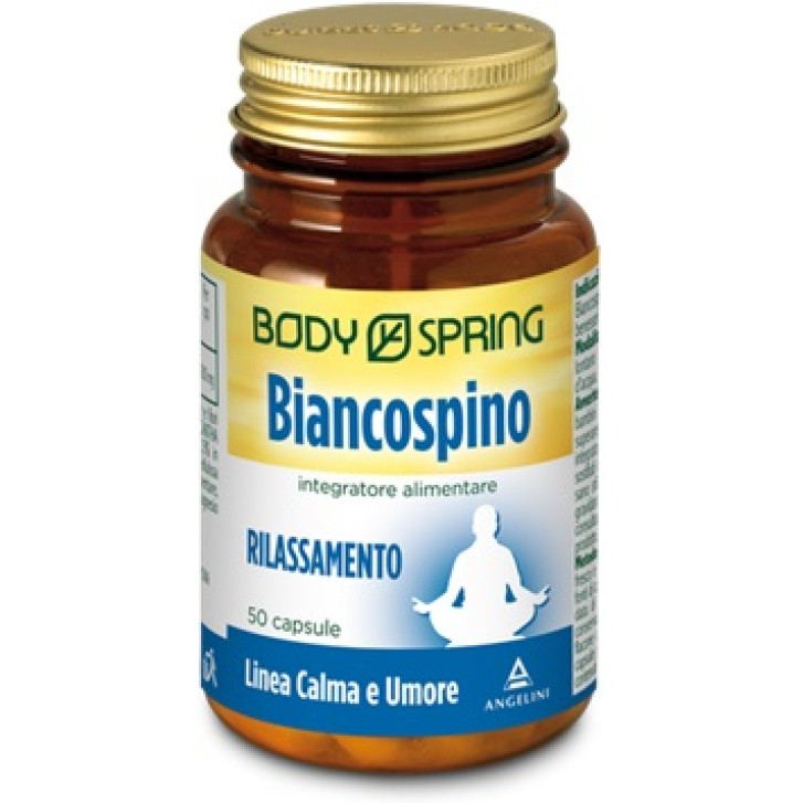 Body Spring Biancospino Integratore rilassante 50 capsule