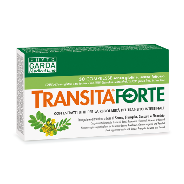 Phyto Garda Transita Forte Integratore Regolarit Transito Intestinale 30 Compresse