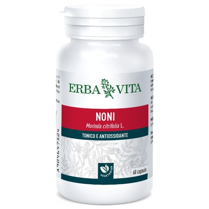 Erba Vita Noni Integratore Tonico Antiossidante 60 capsule 500 mg