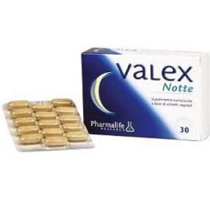 Valex notte integratore per il sonno 30 compresse