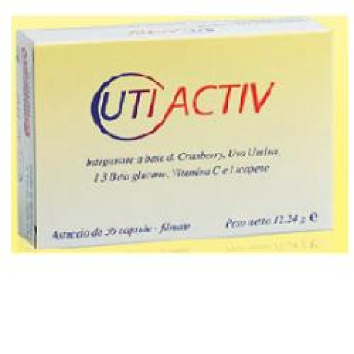 Utiactiv integratore per le vie urinarie 36 capsule