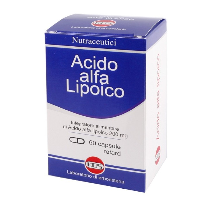 Kos Acido Alfa Lipoico Integratore energizzante 60 compresse