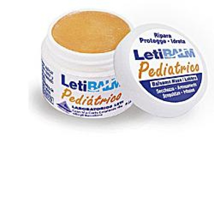 Leti Balm pediatrico balsamo idratante naso e labbra Vasetto 10 ml