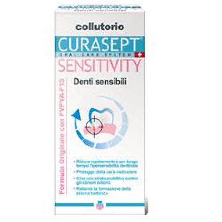 Curasept Sensitivity Collutorio denti sensibili 200 ml