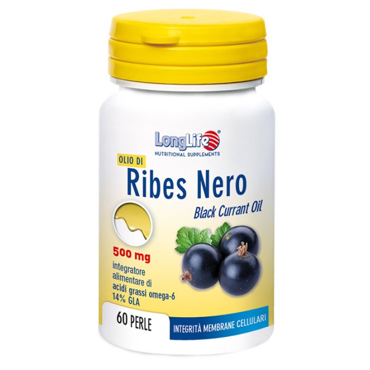 LongLife Olio Di Ribes Nero Integratore Pelle 60 Perle