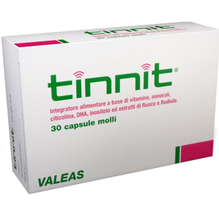 Tinnit integratore per acufene 30 capsule molli