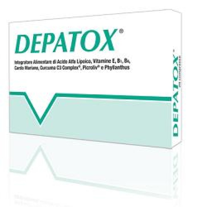 Depatox Integratore per il benessere del fegato 20 compresse