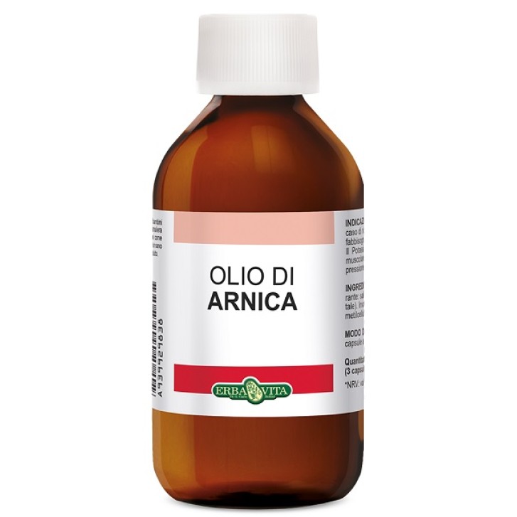 Erba Vita Olio di Arnica Lenitivo Viso Corpo 100 ml