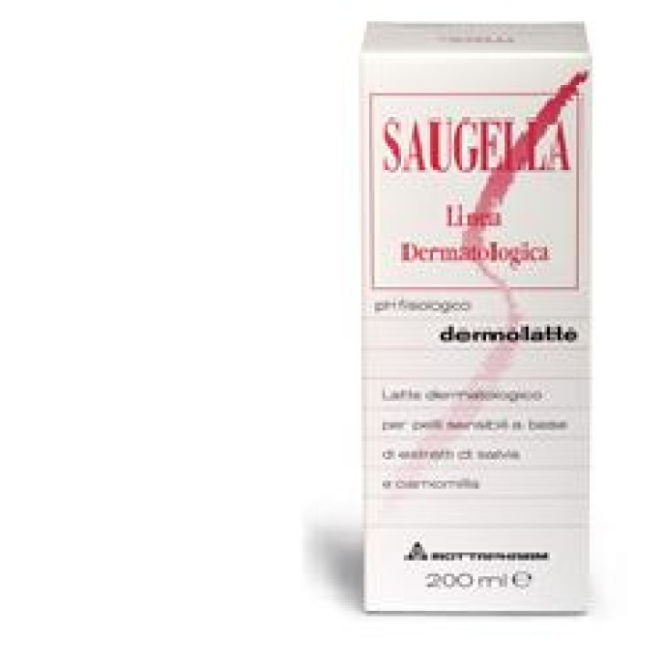 Saugella DERMOLATTE latte detergente viso 200 ml