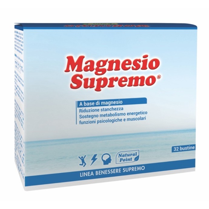 Natural Point Magnesio Supremo 32 Bustine da 2,4 g