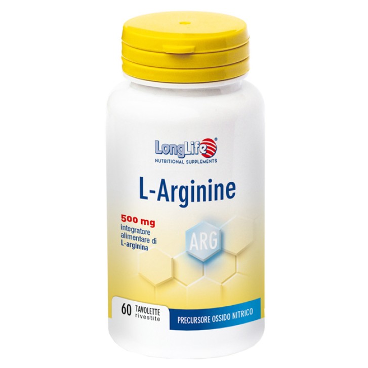 LongLife Larginine Integratore circolazione 60 Tavolette