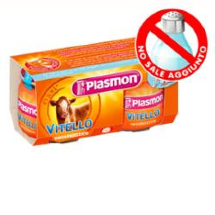 Plasmon Omogeneizzato di Vitello 2 x 80 gr