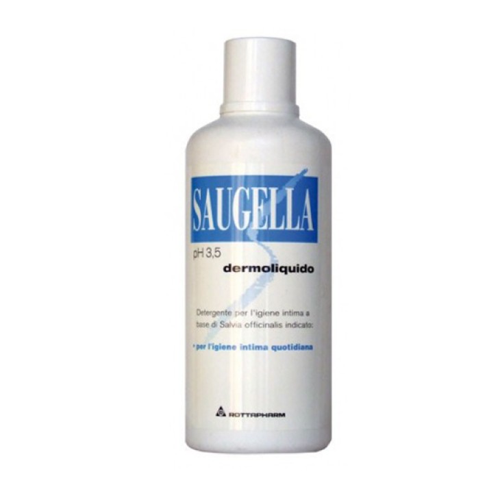 Saugella Dermoliquido Detergente per Igiene Intima 500 ML