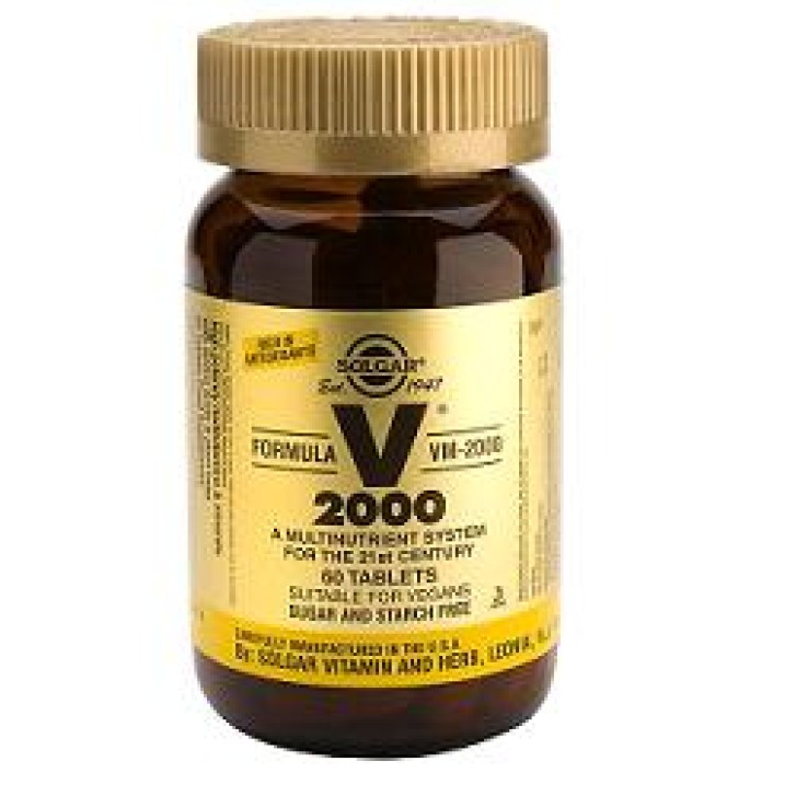 Solgar Supplement VM 2000 Integratore Multivitaminico 30 Tavolette