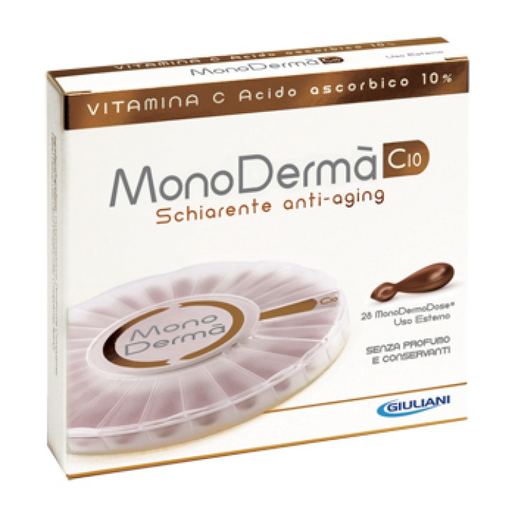 MonoDerm C10 Schiarente Antiaging 30 Capsule Vegetali