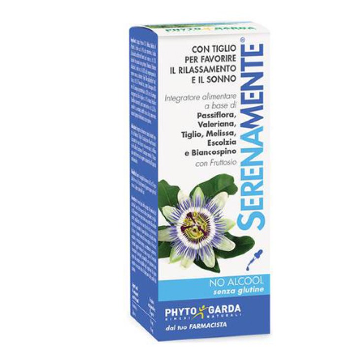 Phyto Garda SerenaMente Gocce Senza Alcool Integratore rilassante 50 ml