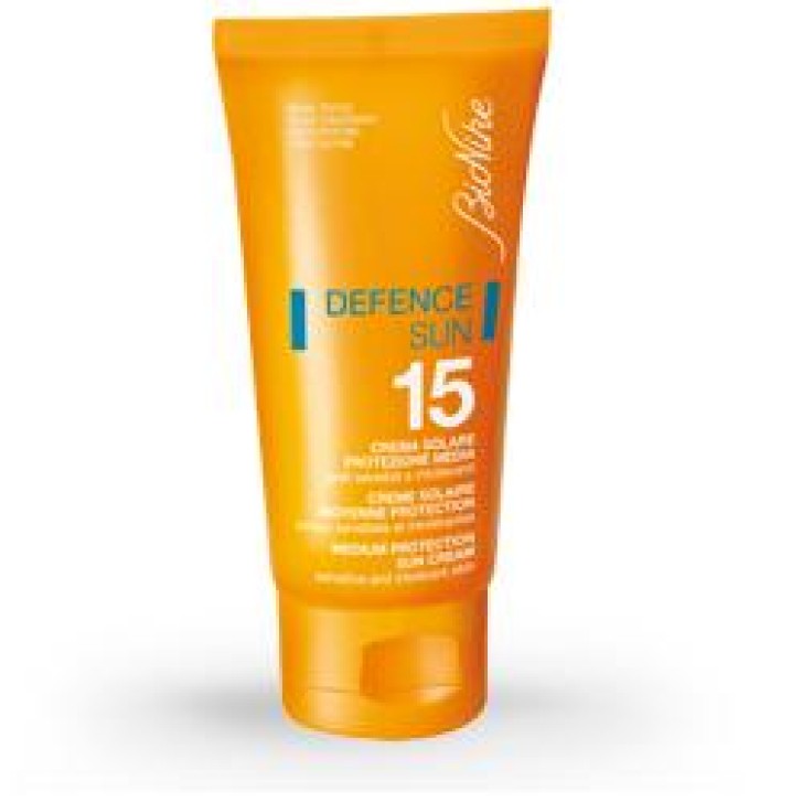 Bionike Defence Sun Crema Solare SPF 15 Protezione Media tubetto 50 ml