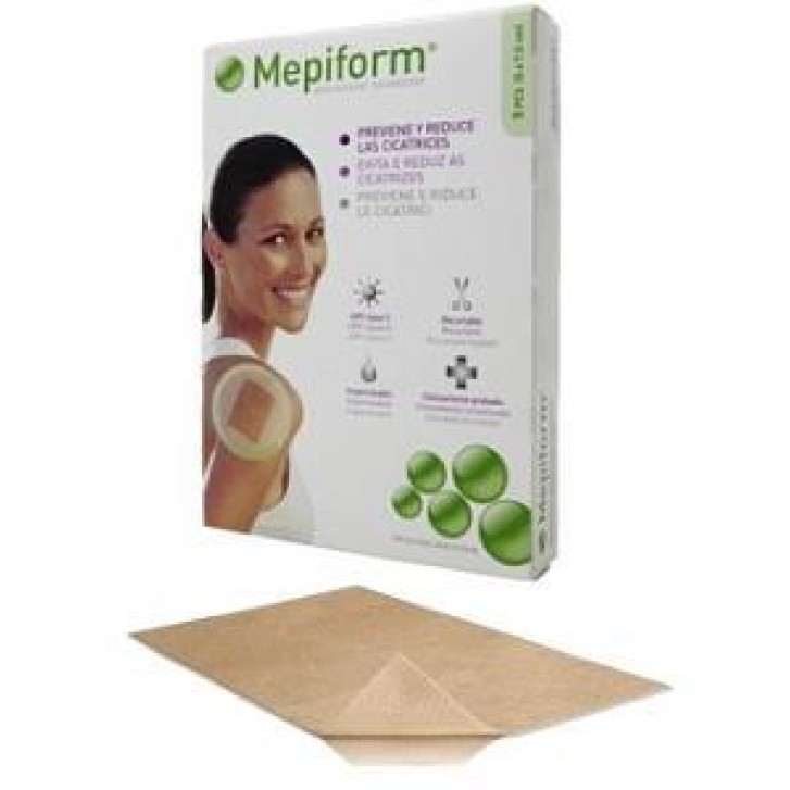 Mepiform cicatrici medicazione in silicone 4X30 5 Pezzi