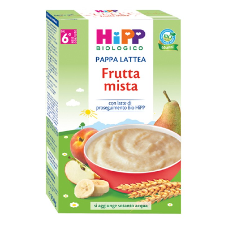 Hipp Biologico Pappa Lattea Frutta Mista 250 g