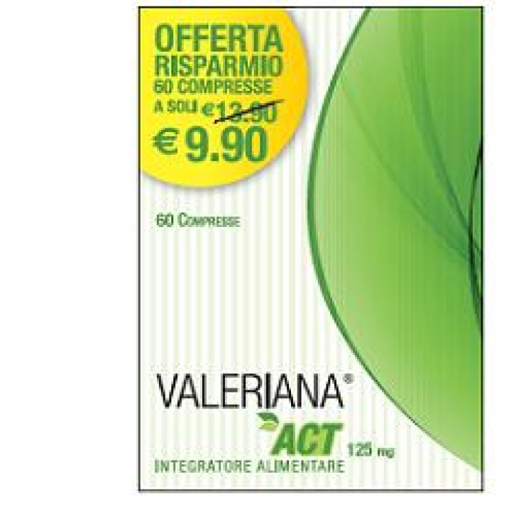 Valeriana Act Integratore per il benessere mentale 60 Capsule