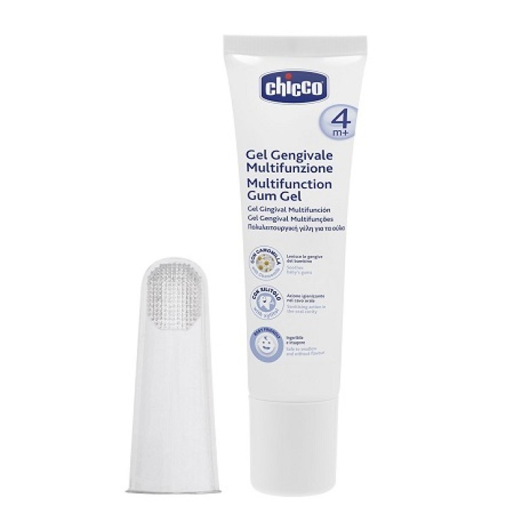 CHICCO Kit Gel Gengivale con Massagiagengive