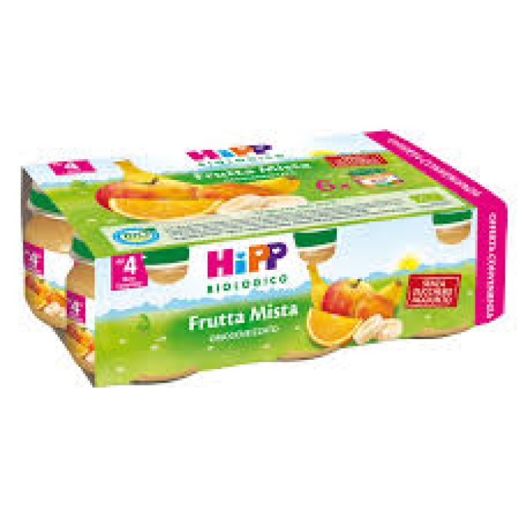 Hipp Biologico Omogeneizzato Frutta Mista 6 x 80 g