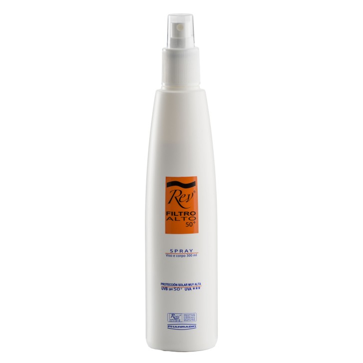 Rev Filtro Alto Spray protezione solare SPF 50 300 ml